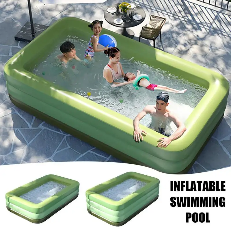 

Swimming Pool Automatic Inflatable Pools Children's Family Outdoor Party Portable Folding Swimming Pool For Kids Babies
