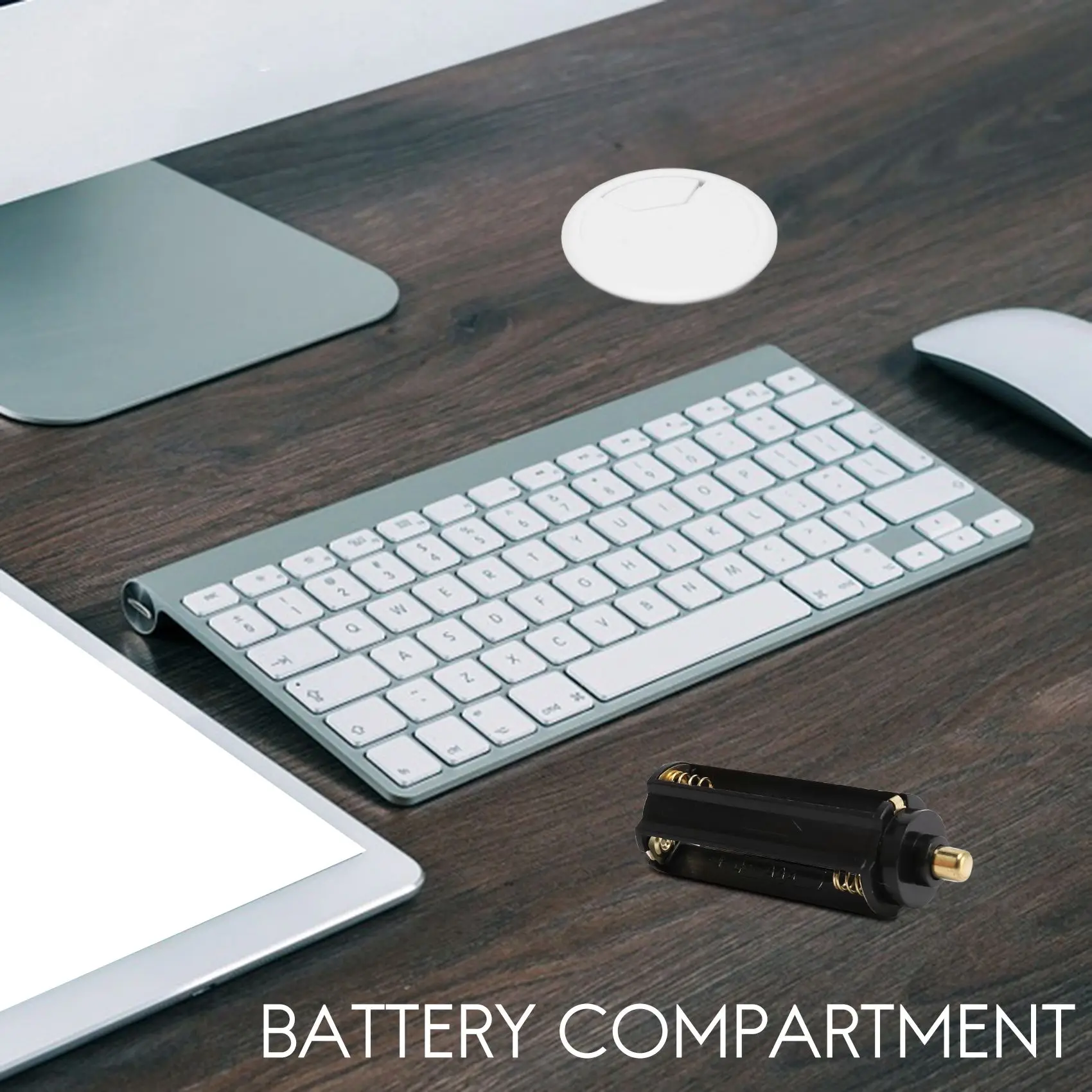 Аккумуляторная трубка + 1 шт. держатель батареи AAA для фонарика