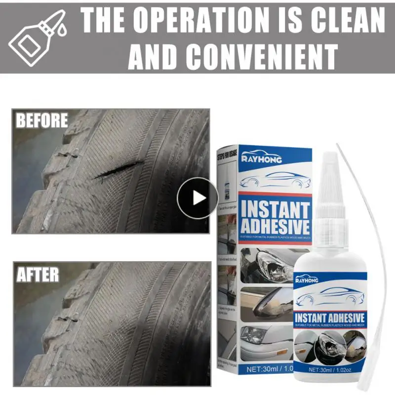 

Universal Car Repair Glue Car Seat Leather Repairing Glue For Auto Modification Parts And Repairs Super Viscosity 30ml
