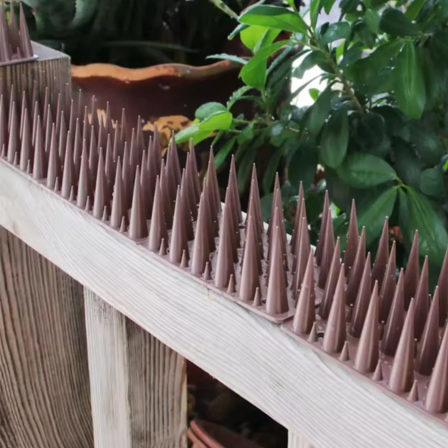 Садовый пластиковый шип против птиц для голубей кошек енотов белки отпугивающий