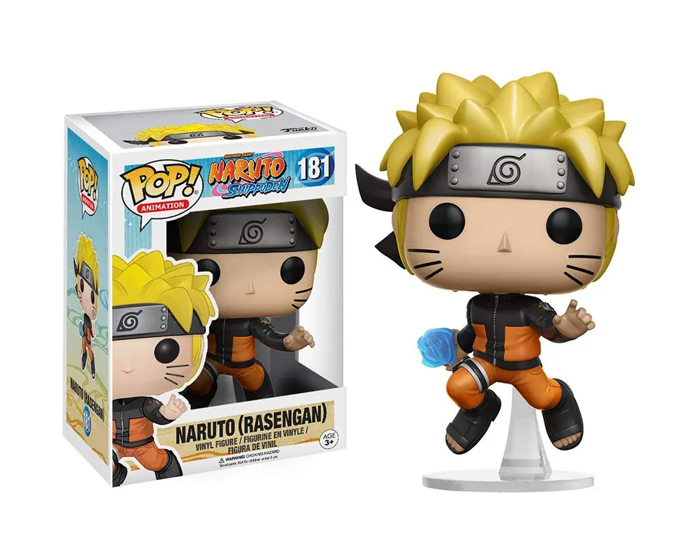 Новый Funko Pop Running Naruto Rasengan # 181 виниловые фигурки игрушки коллекция кукол