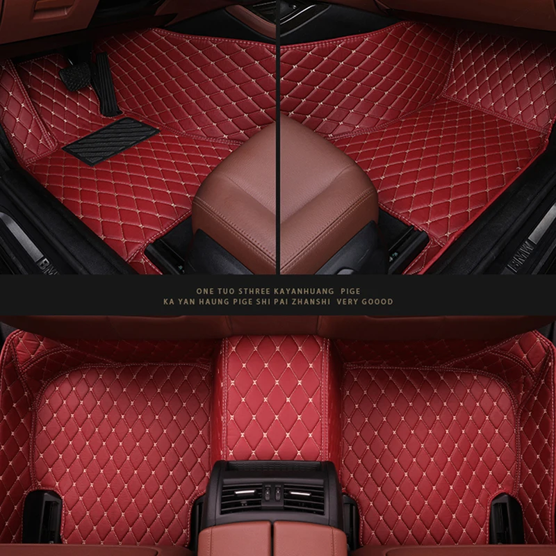 

Custom 5seat Car floor mats for bmw e46 e36 e60 x5 e70 e30 f10 g30 e30 e34 e39 e90 f10 f20 f30 x1 e53 e87 x3 e83 car Accessories