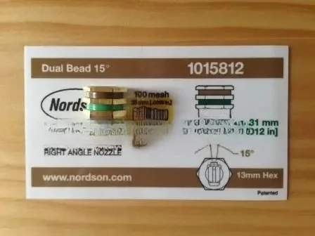 Фото Nordson термоплавкий клей, пистолет, клапан, пистолет, клапан, насадки 1015812 №3