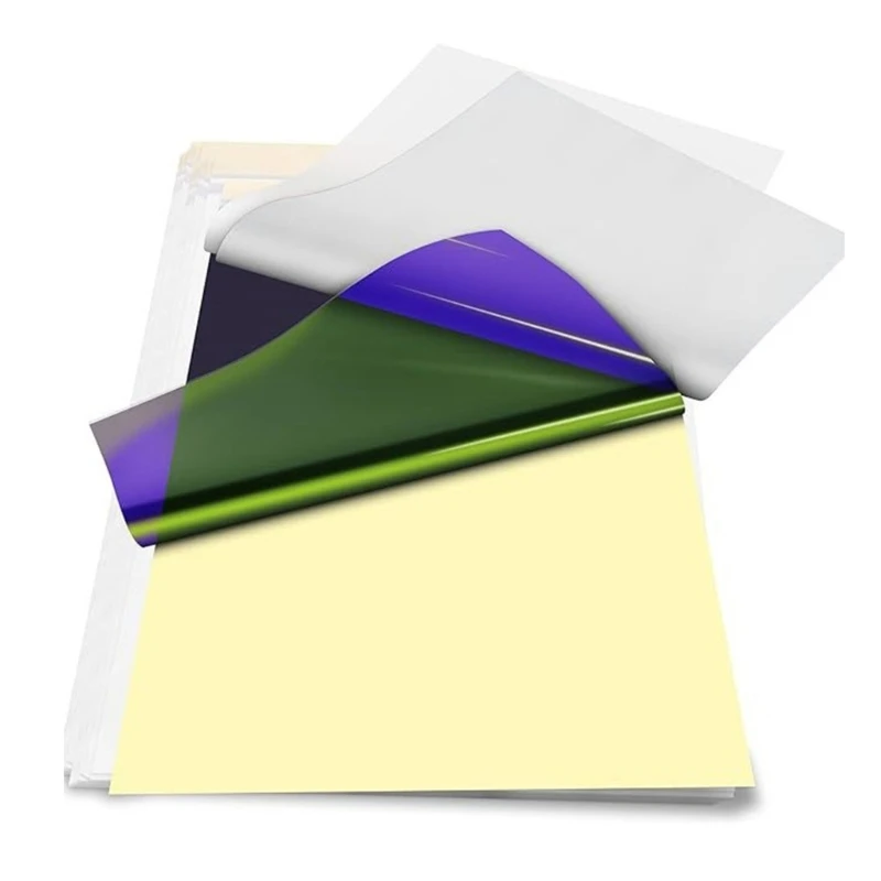 40 листов бумаги для татуированных трафаретов формата А4 простая в использовании