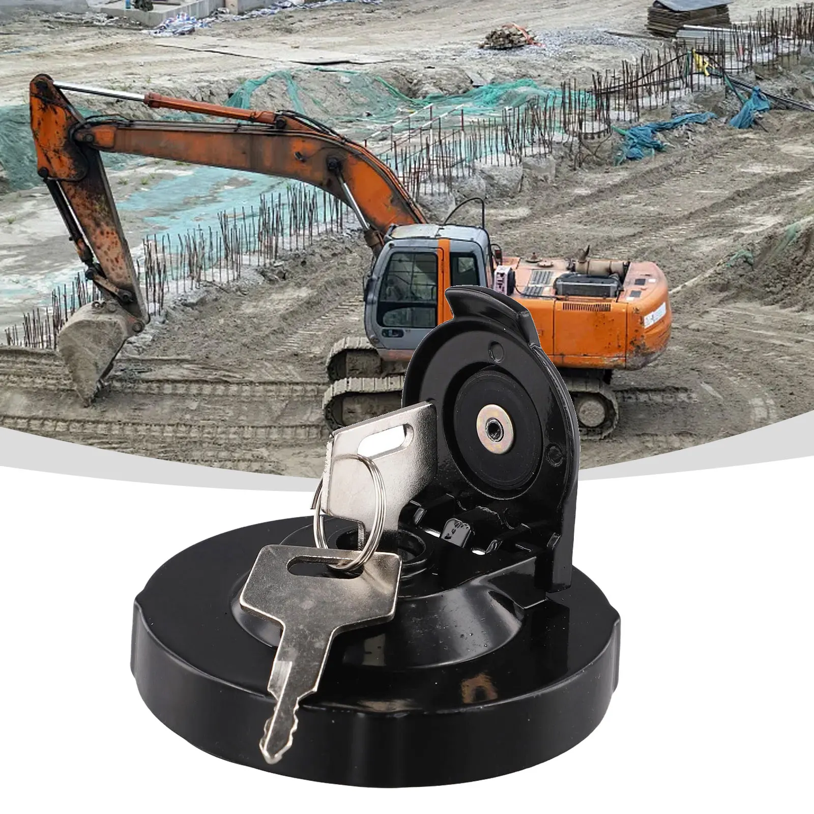 Крышка топливного бака экскаватора крышка обслуживание простота в