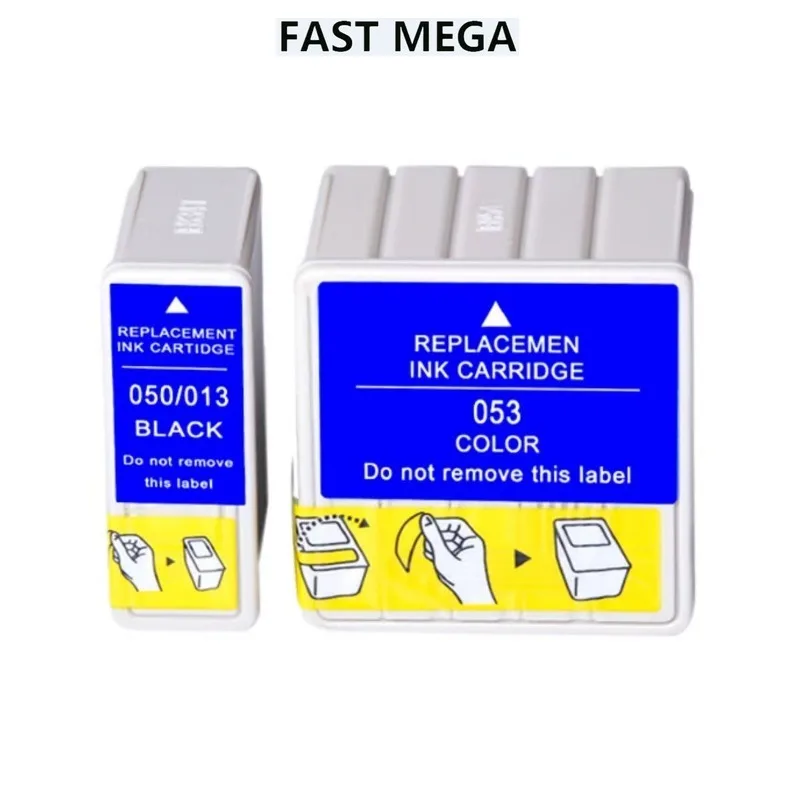 Подходит для картриджа Epson EX2 EX3 710 720 750 T050 черного цвета T053