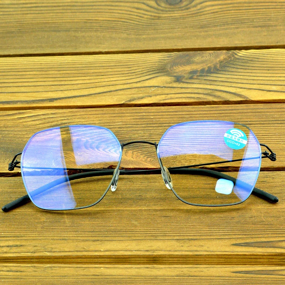 Клара Vida Anti Blue Ray Компьютерная защита глаз Негабаритные тонкие очки
