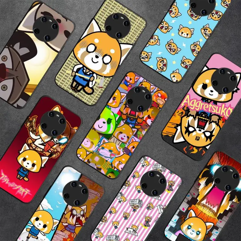 

Cartoon Cute A-AggretsukoS Phone Case For Huawei Y9 6 7 5 Prime Enjoy 7s 7 8 plus 7a 9e 9plus 8E Lite Psmart Shell