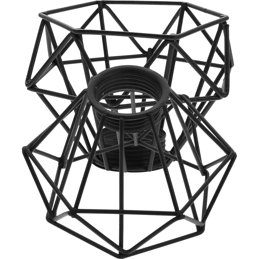 

2 Pcs Metal Retro Chandelier Lamp Cover Lampshade Lampshades Hotel Simple Iron Reusable Exquisite