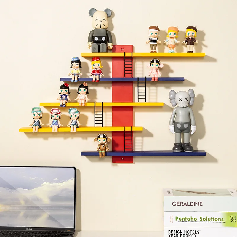 Organizer Display Rack  Wall Hanging Bedroom Toy Sorting Shelf