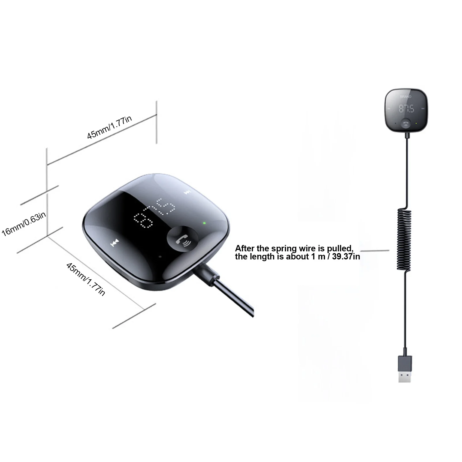 Беспроводной автомобильный аудиопередатчик 5 0 беспроводной Fm-передатчик