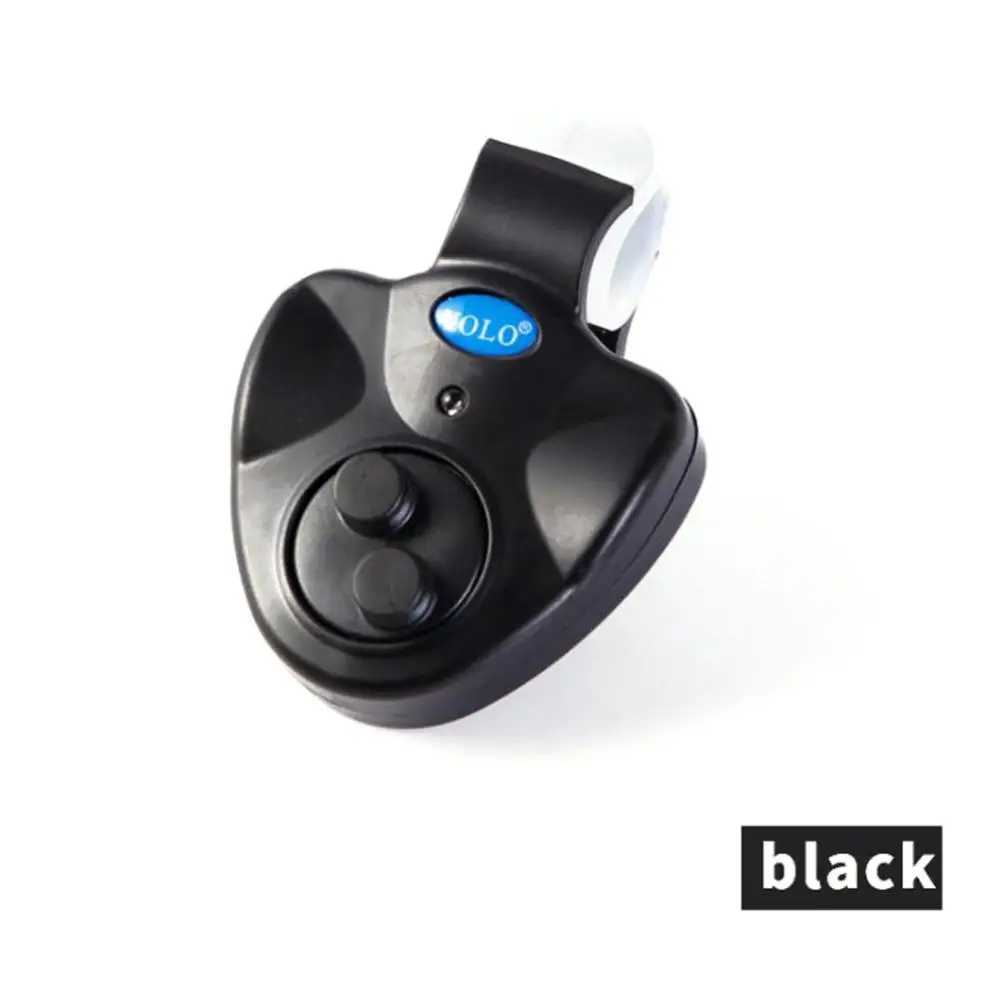 

Black Fishing Smart Reminder Abs Electronic Fishing Bite Alarm Button Cell Anti-slip Fish Bite Alarm Fishing Supplies
