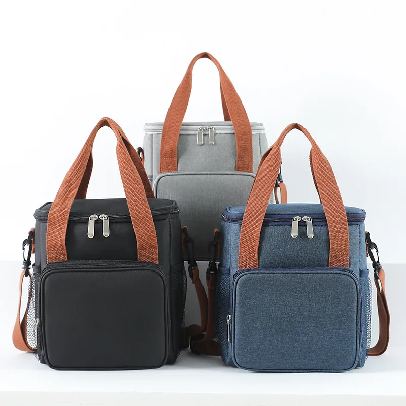 

Multi Functional Portable Lunch Bag Delivery Bento Food Thermal Pouch Outdoor Camping Picnic Office Fruit Fresh-Keeping Handbag
