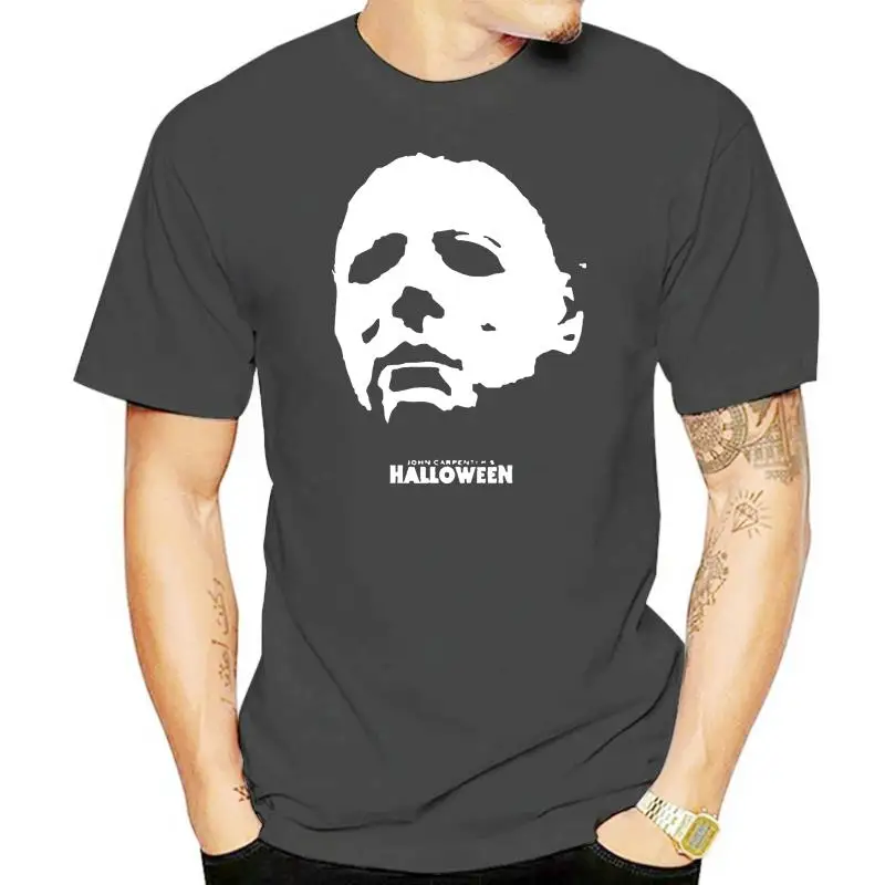 Official Horror T Shirt HALLOWEEN Classic Michael Myers FACE Mask All Sizes