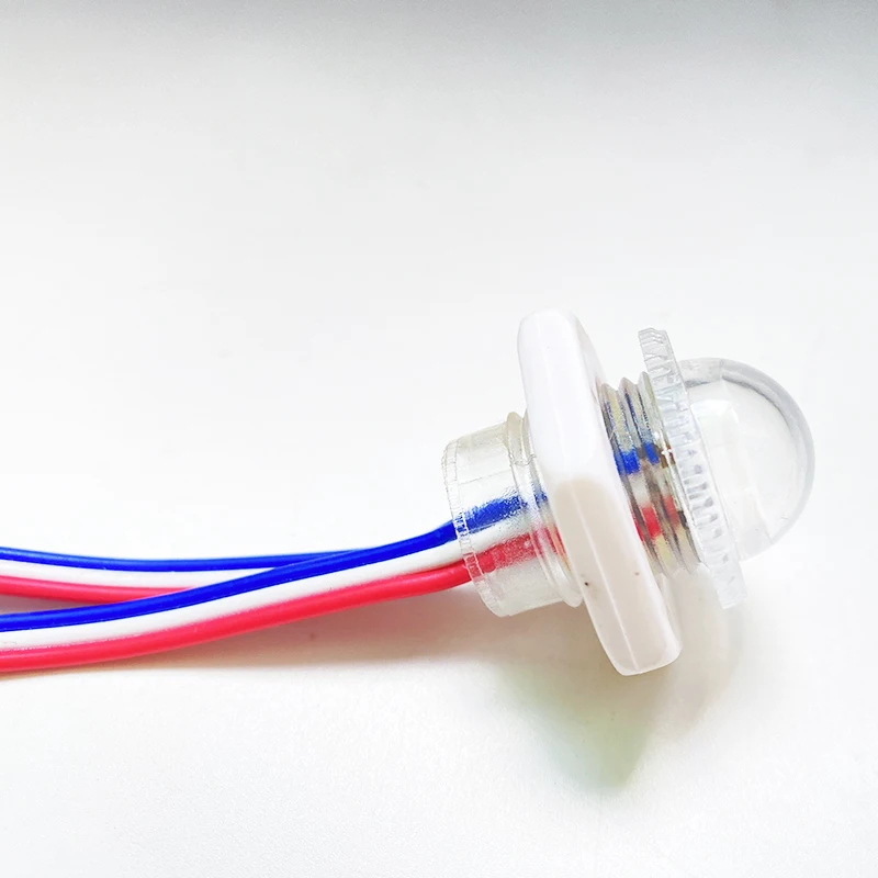 1000 шт. 20 мм светодиодный точечный светильник 12 В пузырь 0 3 Вт полноцветный UCS1903