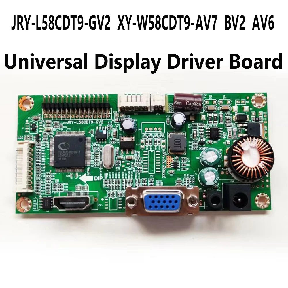 

Универсальная плата драйвера дисплея JRY-L58CDT9-GV2 BV2 AV6