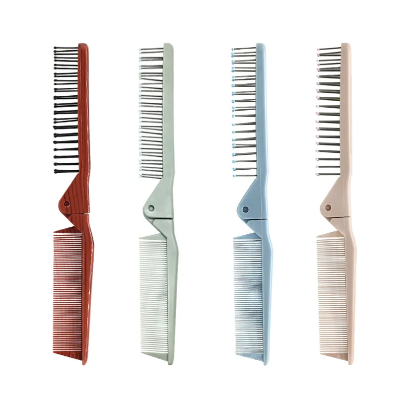 

Складной парикмахерский инструмент Sdotter, антистатические расчески, дорожные щетки для волос для женщин и мужчин, Портативная Складная расческа, щетка для волос
