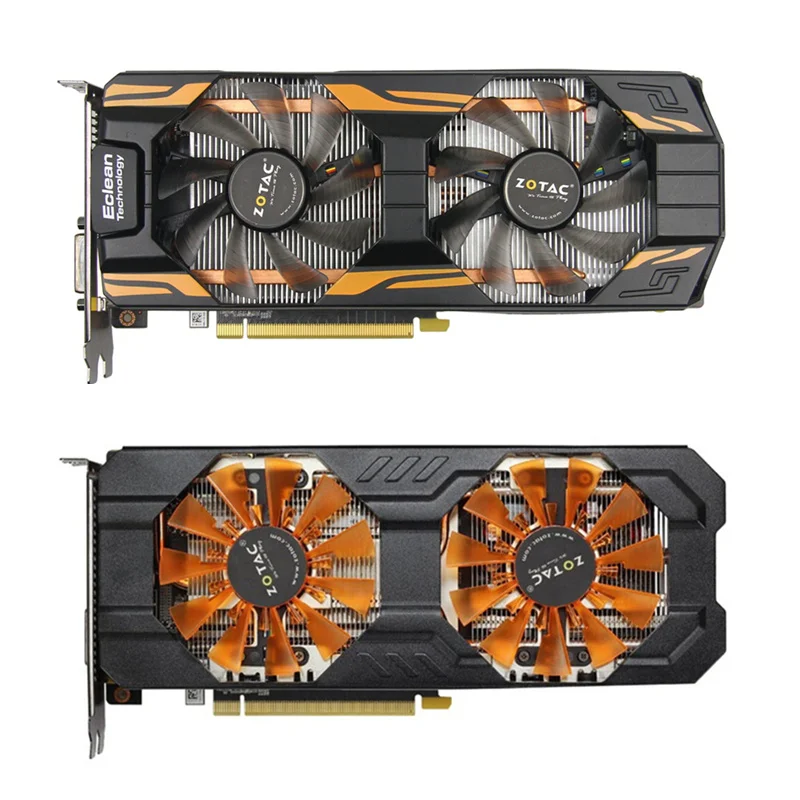 

ZOTAC GTX 760 2GB Graphics Cards GeForce GPU GTX760 2GD5 Video Card 256Bit GDDR5 GTX760-2GB for nVIDIA GK104 Map Hdmi Dvi VGA