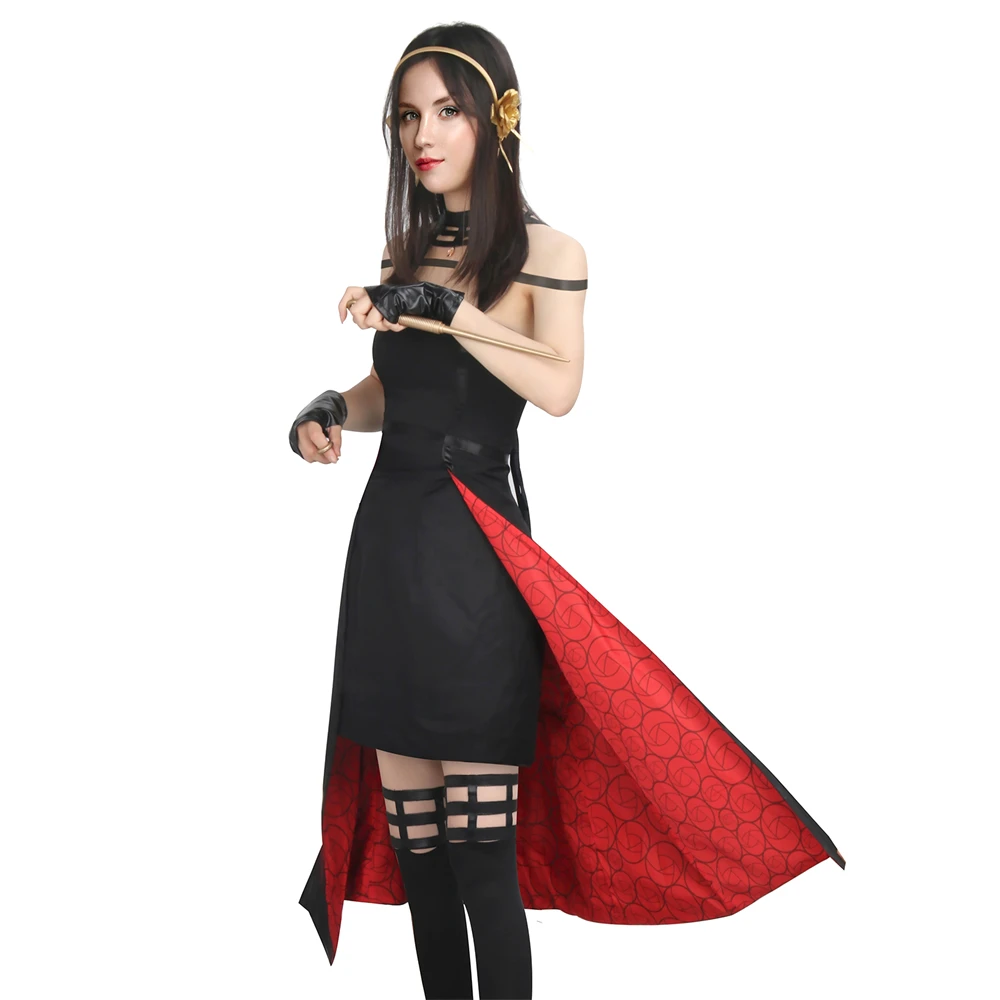 

anime Yor Forger Costume for Women SPY×FAMILY Yor Briar Thorn Princess Dress SPY FAMILY Fancy Ball Cos Outfits