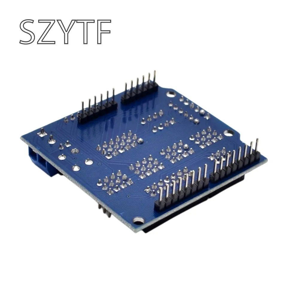 Щит датчика V5.0 плата расширения UNO MEGA R3 V5 Для Arduino электронные строительные блоки