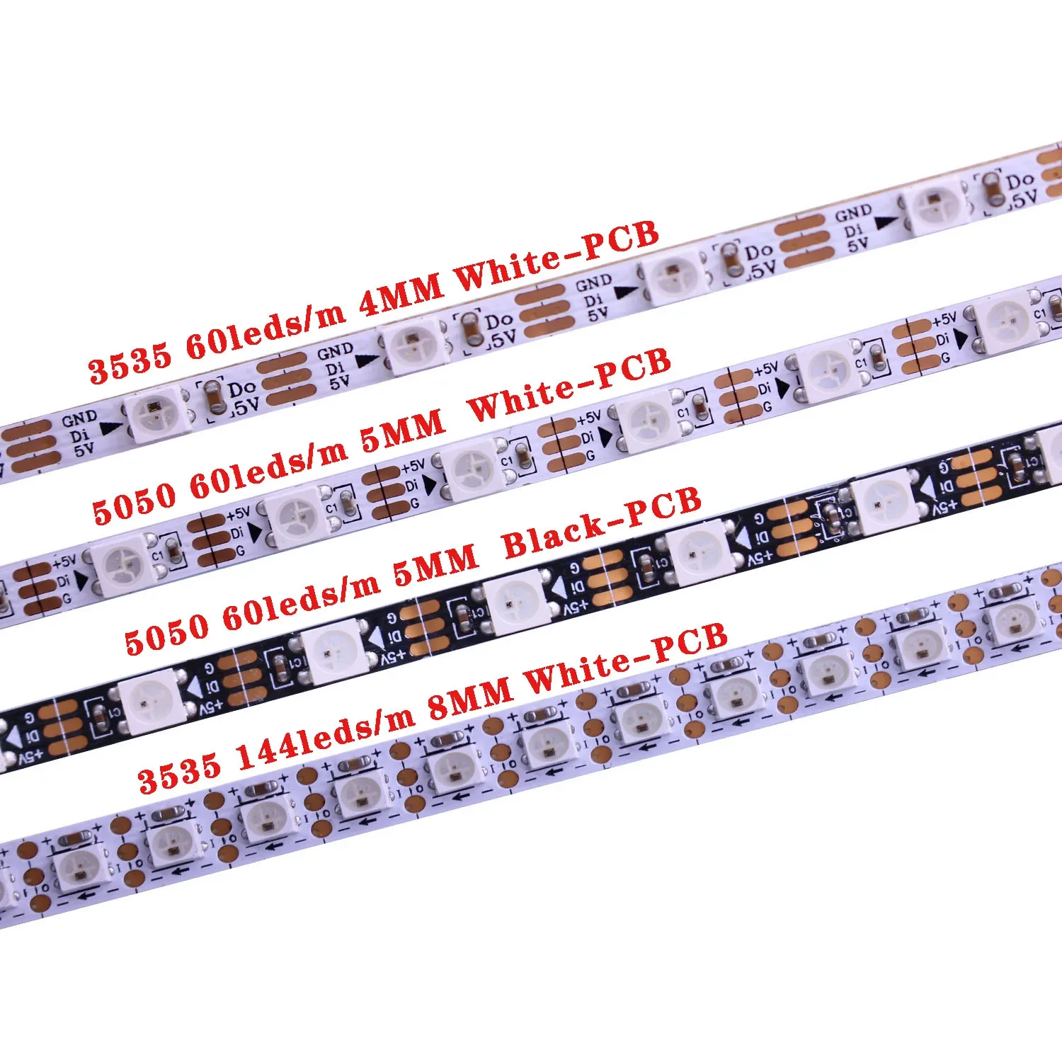 

Светодиодная лента taslauk WS2812B RGB 5мм