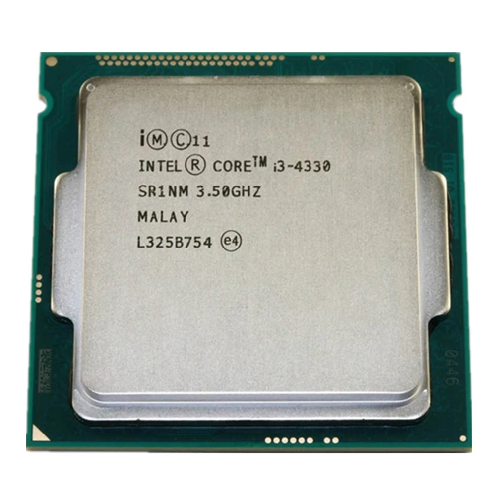 

Двухъядерный процессор intel Core i3 4330 3,50 ГГц LGA 1150 SR1NM