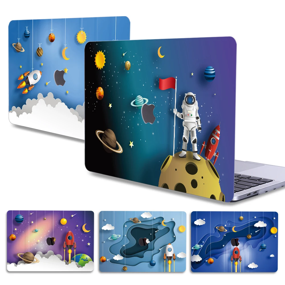 

3D Print Astronaut Laptops Matte Case For Macbook Air 13 A2337 A2179 A2338 2020 M1 Chip Pro A2289 Mac book A1466