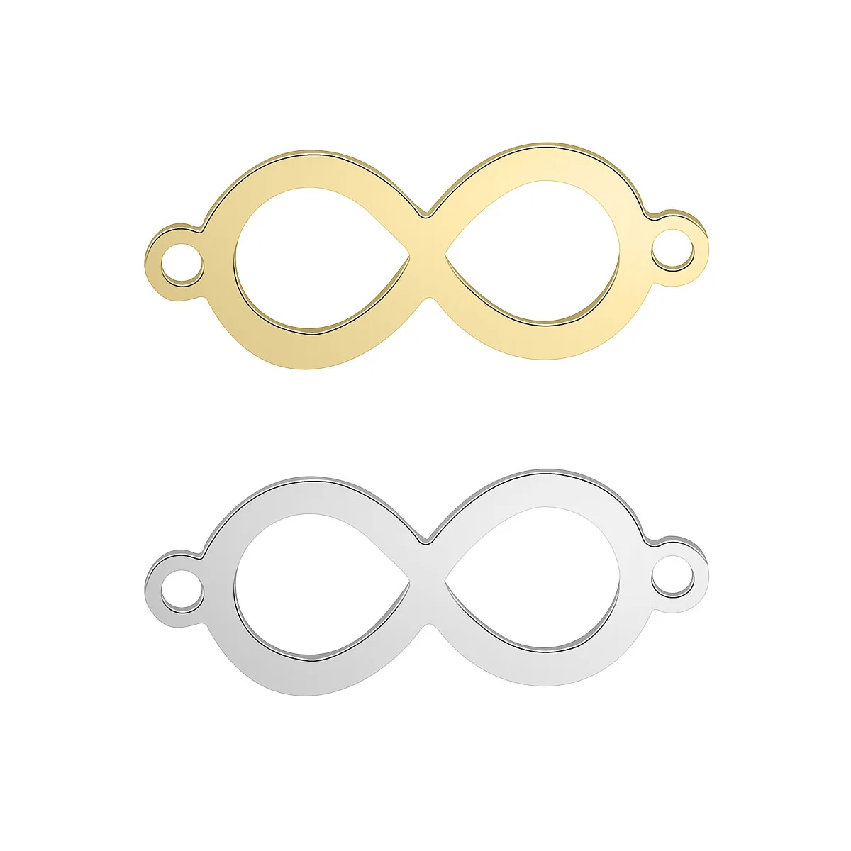 10Pcs Infinity Symbol Charms US Dollar Sign China Copper Coins Shape  Connectors DIY For Jewelry Making Stainless Steel Supplies