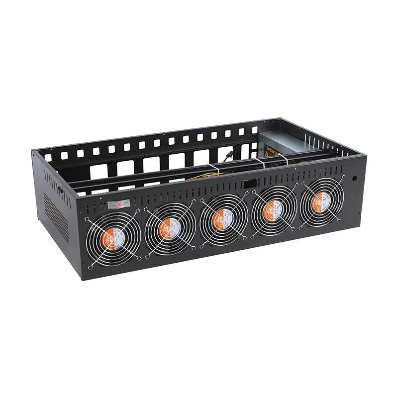 

High Efficiency GPU case Graphic Card 8 GPU 3090 3080 3300W 70mm server case