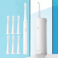 faucet oral irrigator with 6 nozzles home mouth washing machine dental cleaner machine family dental water jet water flosser
