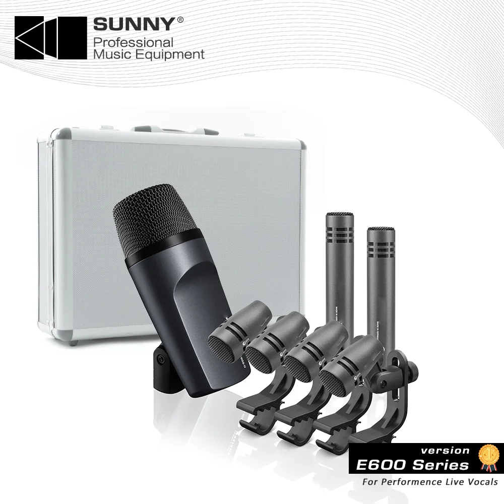 E600 барабан кардиоидный музыкальный инструмент набор микрофона e604 e602 e614