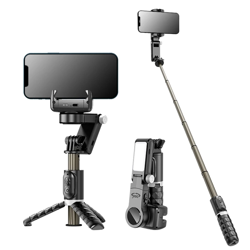 

Selfie Stick Handheld Gimbal Stabilizer Mobile Phone Selfie Stick Tripod With Fill Light
