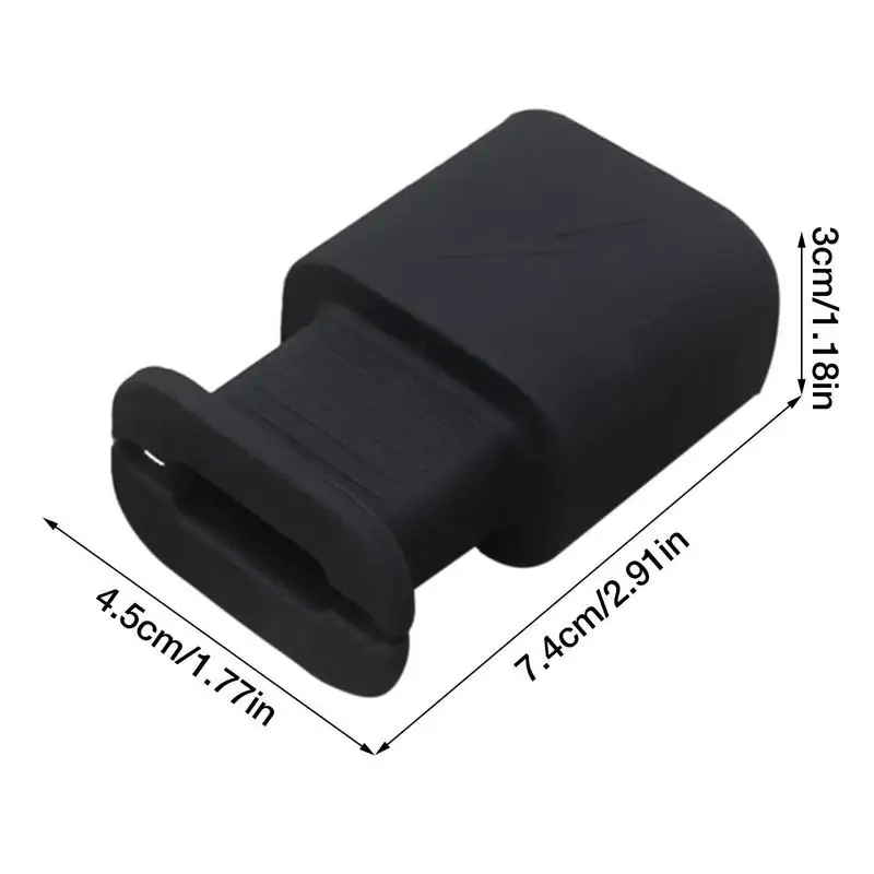 Data Cable Organizer Power Adapter Protective Case Cover for Mobile Phones Fast Charger Silicone Storage Case images - 6