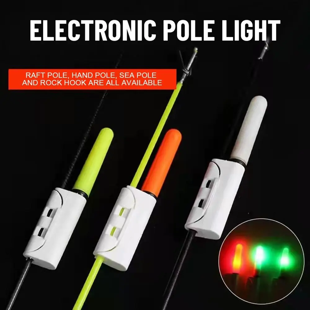 

5pcs Fishing Electronic Rod Luminous Stick Light LED Removable Waterproof Float Tackle Night Tackle Plastic