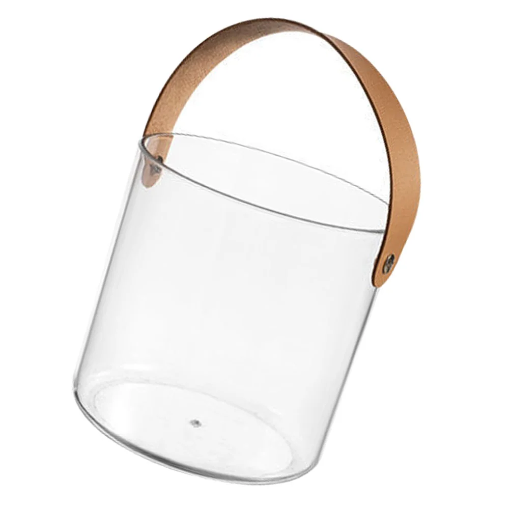 

Portable Ice Bucket Cube Container Bar Transparent Fruit Beer Iced Champagne Snacks