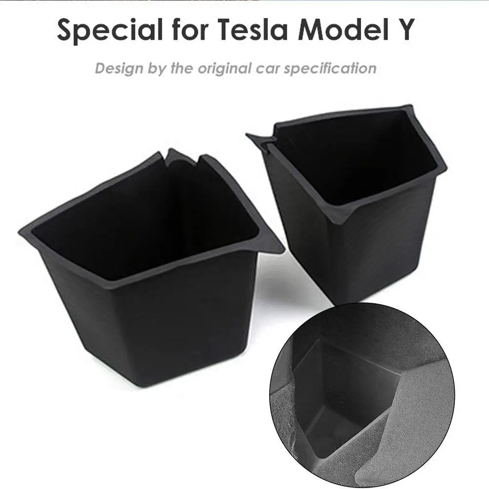 

Боковой ящик для хранения в багажнике автомобиля Tesla Model Y 2020 2021 2022, органайзер с полым покрытием, ТПЭ бокс для ботинок