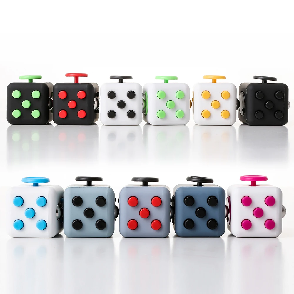 

Fidget Toy cube For Cubes Anti-Stress Relief Decompression Dice Toys Autism Adhd Toy Kids Anxiety Relieve Adult Fingertip Toys