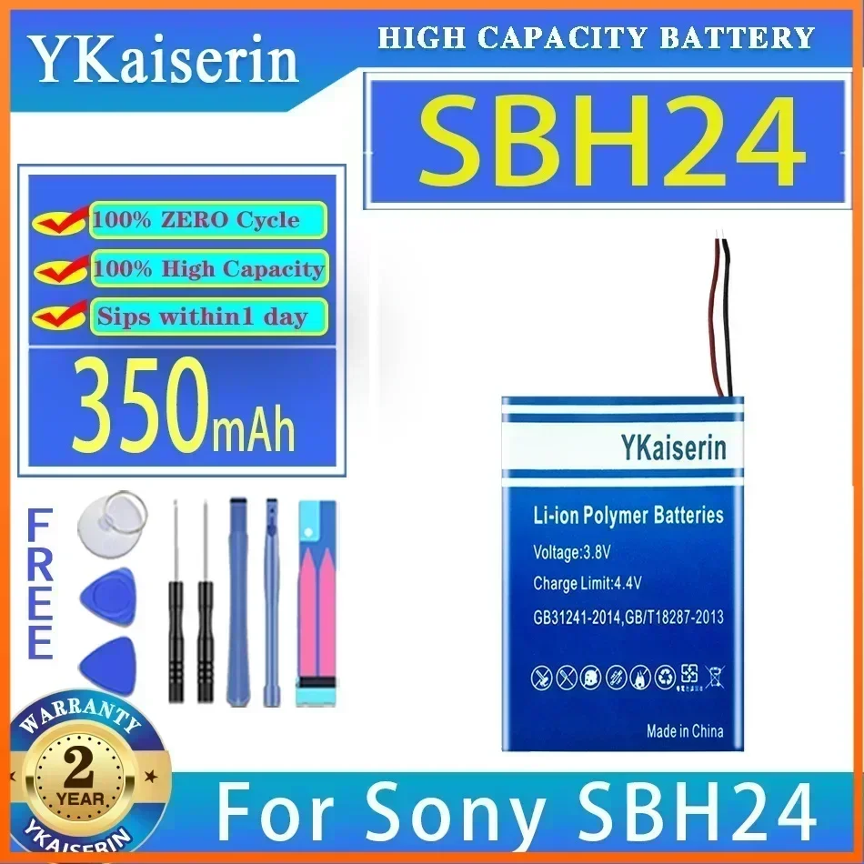 Аккумулятор YKaiserin 350 мАч для Sony SBH24 SBH50 SBH52 SBH90C SBH82D Bateria
