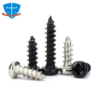 1000pcs button head phillips self tapping wood screw m1 m1 2 m1 4 m1 7 m2 m2 3 m2 6 m3 nickel plated round head electronic screw