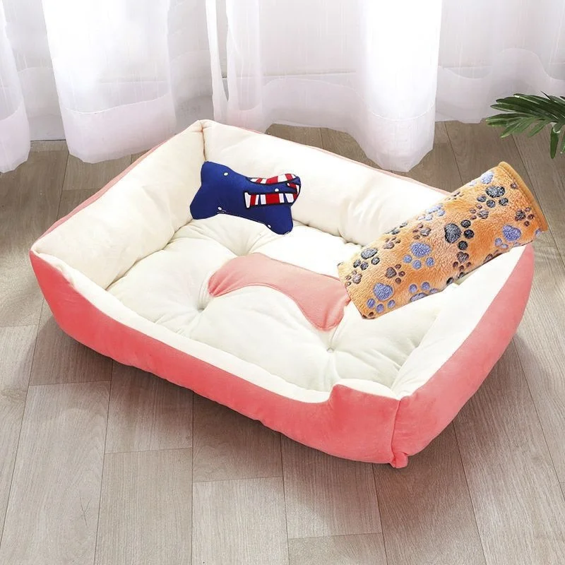 Гнездо для больших кошек красное всесезонное универсальное гнездо домашних