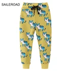 Новинка 2022, весенние брюки с тигровым принтом для мальчиков SAILEROAD, детские брюки, Повседневный свитер, брюки, теплые спортивные брюки, брюки