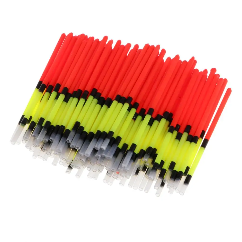 

100pcs Fishing Floats Vertical Long Tail Float