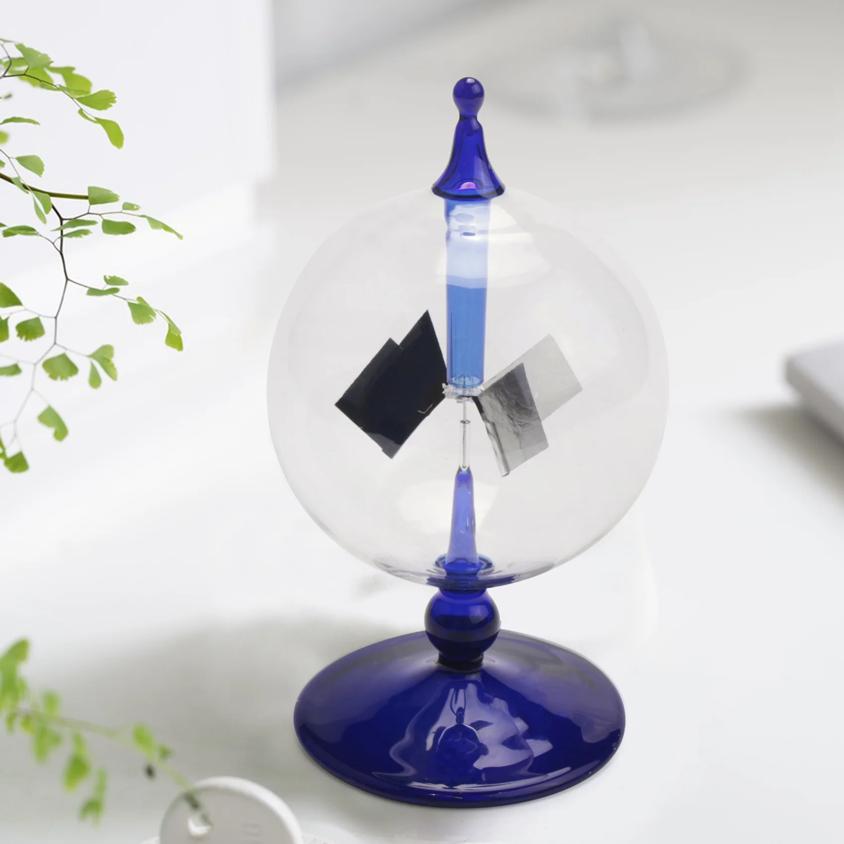 Синяя Солнечная энергия радиометр кривые спиннинговые лотки ветряная мельница