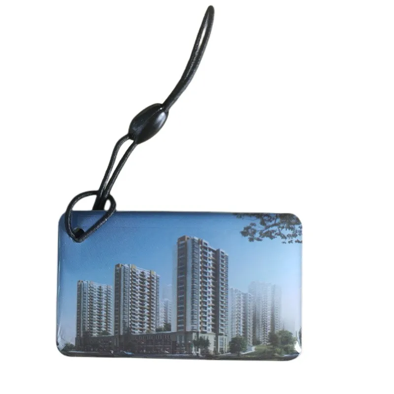 

1Pcs 13.56MHz UID IC RFID Read Write Writable Waterproof Keyfobs Key Tag Changeable S50 1K Ring Card