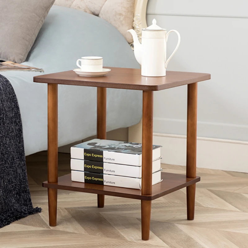 

Small Table Modern Minimalist Coffee Table Mini Sofa Sweet Table Solid Wood Living Room Home Square Bedroom Bedside Table