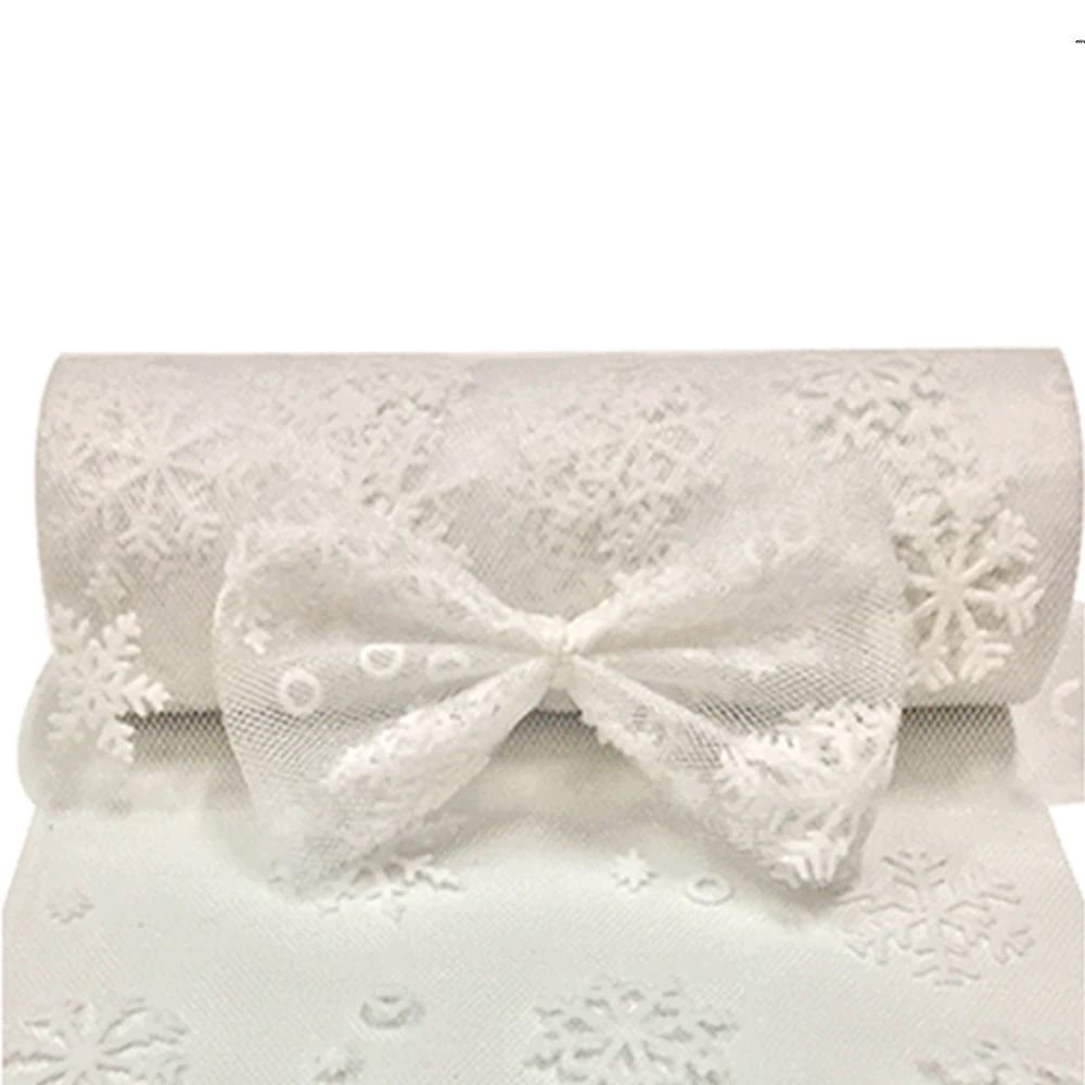 

15 см 10 ярдов, рождественские принадлежности, снежинка, тюль, рулон, пачка, пышная юбка, рождественские украшения ручной работы, бант, синий, розовый, ледяной снег