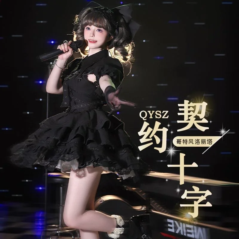 Интенсивный идол французская милая Лолита Jsk милое платье для косплея девушек