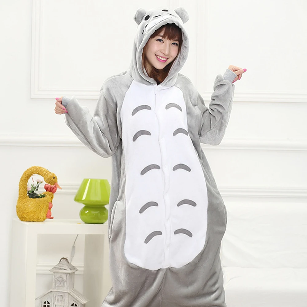 Kigurumi Animal Adults Stitch Tiger Onesies Women Men Panda Cartoon Pajamas Halloween Cosplay Costumes Jumpsuit Christmas Gift