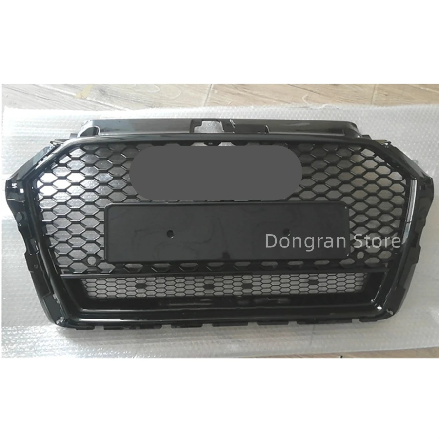 Grill Center Grille For Audi A3/s3 8v 2017 2018 2019 (refit For Rs3 Style) Car Front Bumper Grille