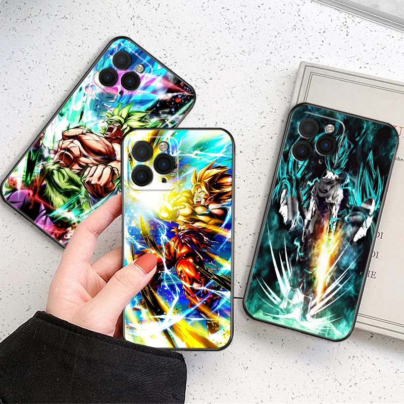 

DRAGON Ball Phone Case For iPhone 11 12 13 Pro MAX Mini 6 6S 7 8 Plus X XR XS MAX SE 2020 Silicone Japan Amine Funda Back Cover